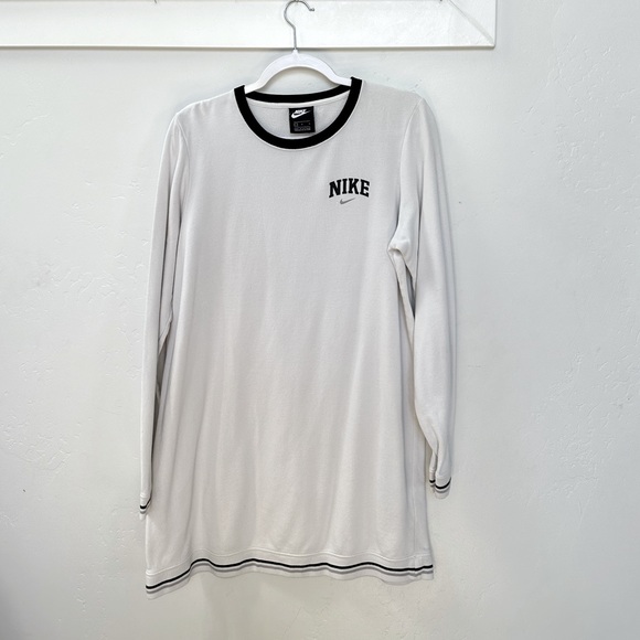 Nike White Sweater Dress - Picture 1 of 3